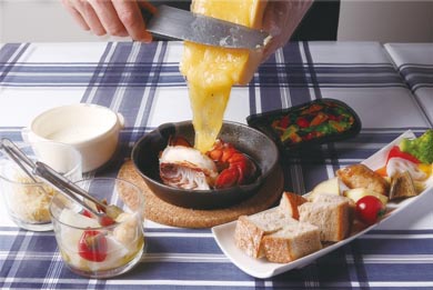 オマール海老のラクレットセット